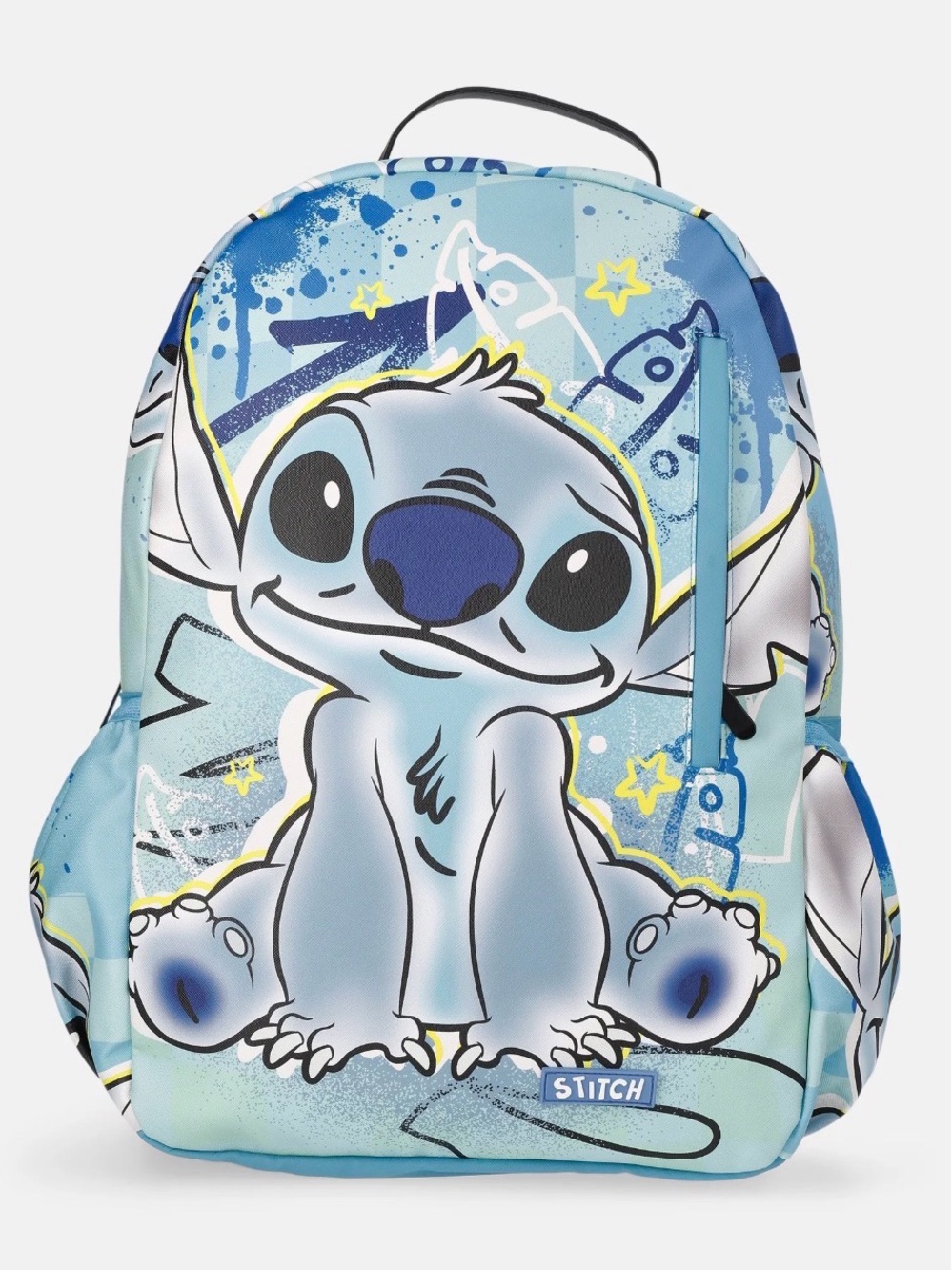 Disney Blue Stitch Kids Backpack with Playful Graphic